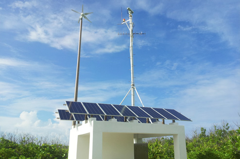 西沙群島太陽能獨立監(jiān)控系統